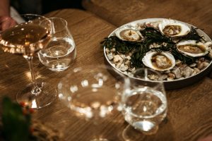 vin blanc fruit de mer